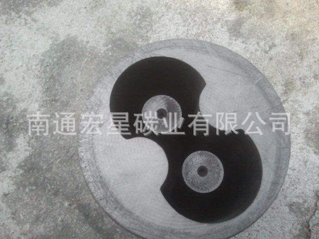 Hole thermal conductive graphite products